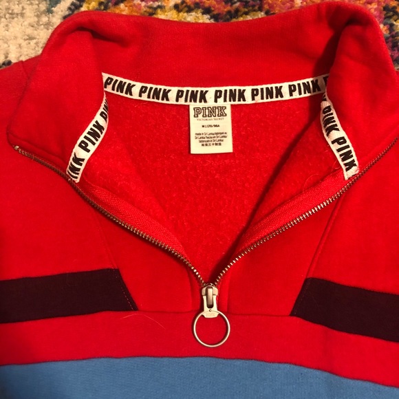 PINK quarter zip - Picture 2 of 2